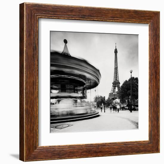 Merry Go Round, Study 1, Paris, France-Marcin Stawiarz-Framed Art Print