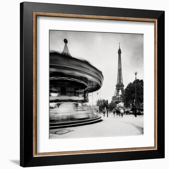 Merry Go Round, Study 1, Paris, France-Marcin Stawiarz-Framed Art Print