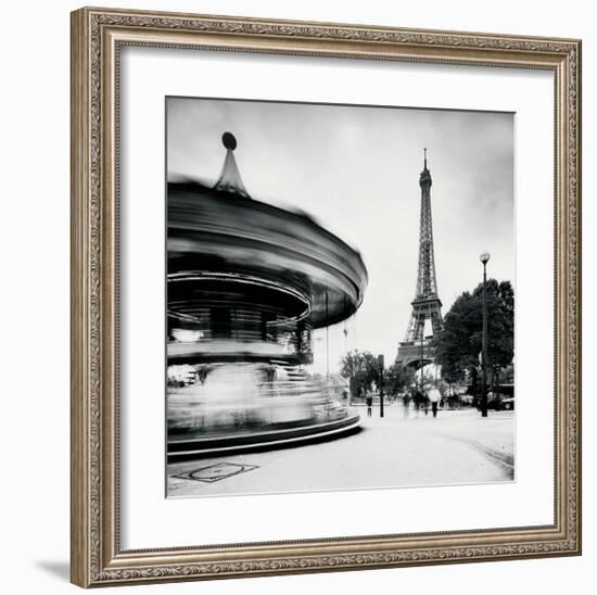 Merry Go Round, Study 1, Paris, France-Marcin Stawiarz-Framed Giclee Print