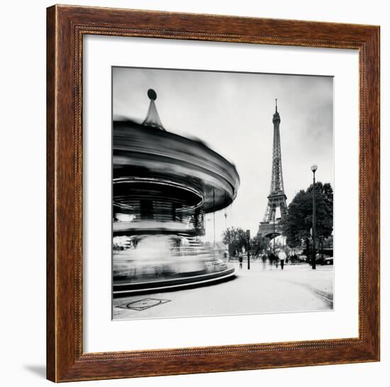 Merry Go Round, Study 1, Paris, France-Marcin Stawiarz-Framed Giclee Print