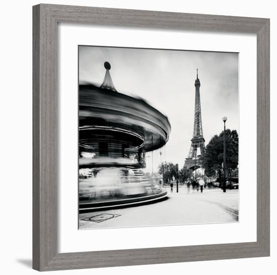 Merry Go Round, Study 1, Paris, France-Marcin Stawiarz-Framed Giclee Print