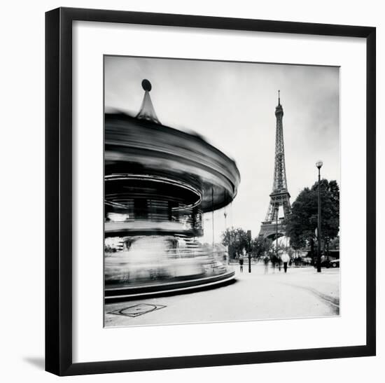 Merry Go Round, Study 1, Paris, France-Marcin Stawiarz-Framed Giclee Print