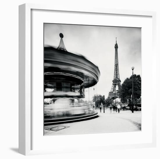 Merry Go Round, Study 1, Paris, France-Marcin Stawiarz-Framed Giclee Print