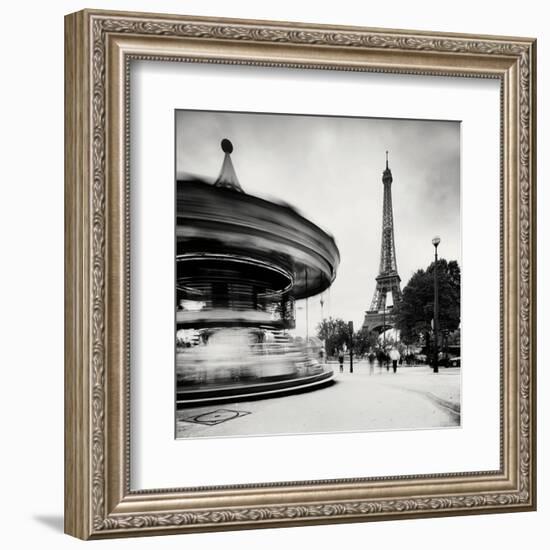 Merry Go Round, Study 1, Paris, France-Marcin Stawiarz-Framed Art Print