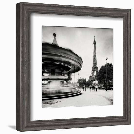 Merry Go Round, Study 1, Paris, France-Marcin Stawiarz-Framed Art Print