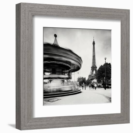 Merry Go Round, Study 1, Paris, France-Marcin Stawiarz-Framed Art Print