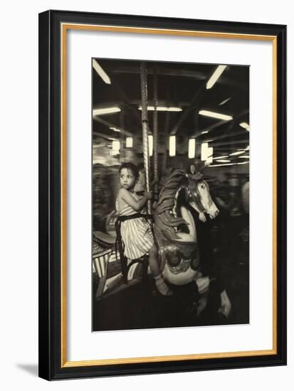 Merry-Go-Round-Harold Feinstein-Framed Art Print