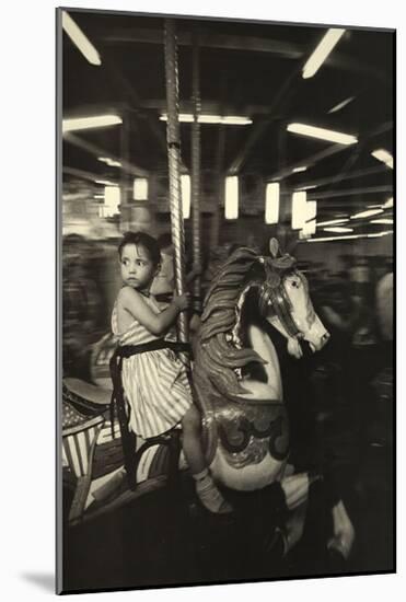 Merry-Go-Round-Harold Feinstein-Mounted Art Print