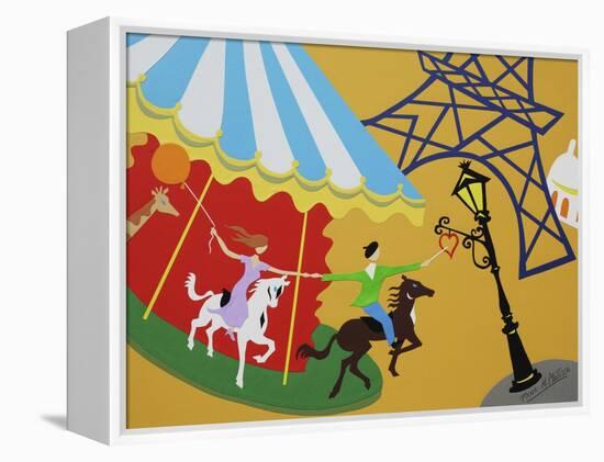 Merry Go Round-Pierre Henri Matisse-Framed Premier Image Canvas