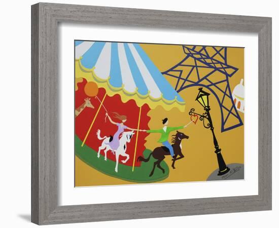 Merry Go Round-Pierre Henri Matisse-Framed Giclee Print