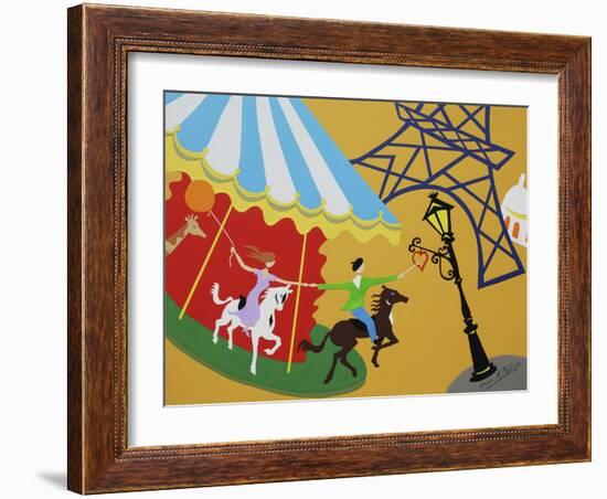 Merry Go Round-Pierre Henri Matisse-Framed Giclee Print