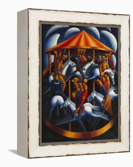 Merry-Go-Round-Mark Gertler-Framed Premier Image Canvas