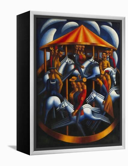 Merry-Go-Round-Mark Gertler-Framed Premier Image Canvas