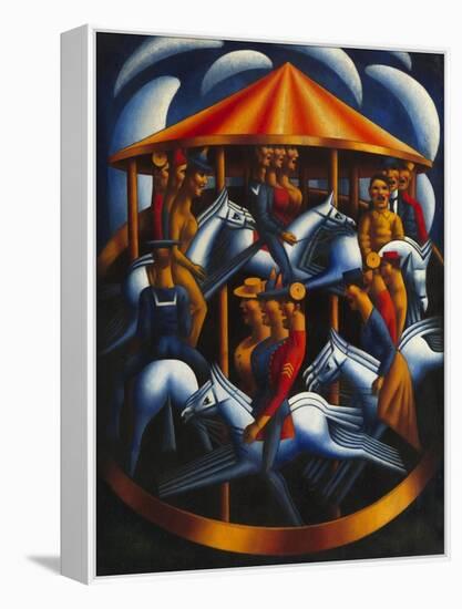 Merry-Go-Round-Mark Gertler-Framed Premier Image Canvas