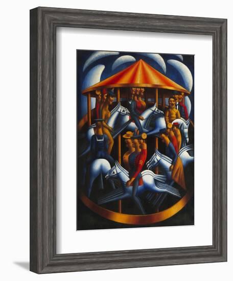 Merry-Go-Round-Mark Gertler-Framed Giclee Print