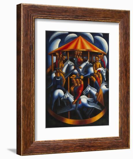 Merry-Go-Round-Mark Gertler-Framed Giclee Print