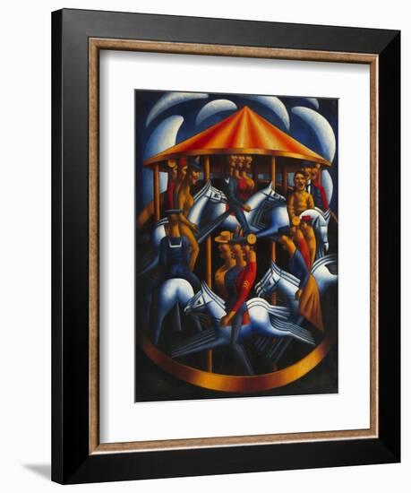 Merry-Go-Round-Mark Gertler-Framed Giclee Print