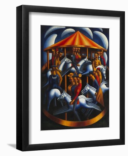 Merry-Go-Round-Mark Gertler-Framed Giclee Print