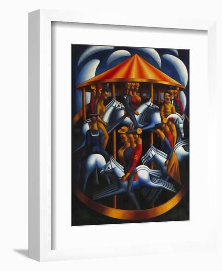 Merry-Go-Round-Mark Gertler-Framed Giclee Print