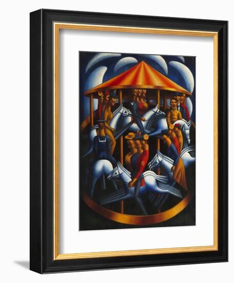 Merry-Go-Round-Mark Gertler-Framed Giclee Print