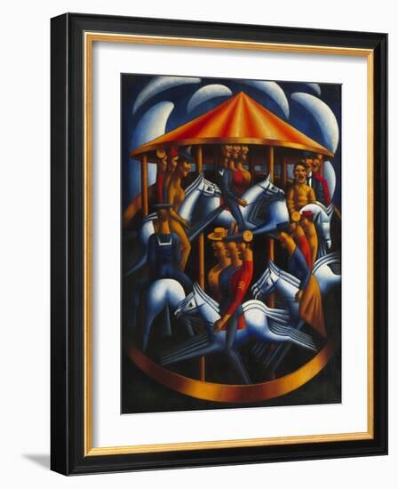 Merry-Go-Round-Mark Gertler-Framed Giclee Print