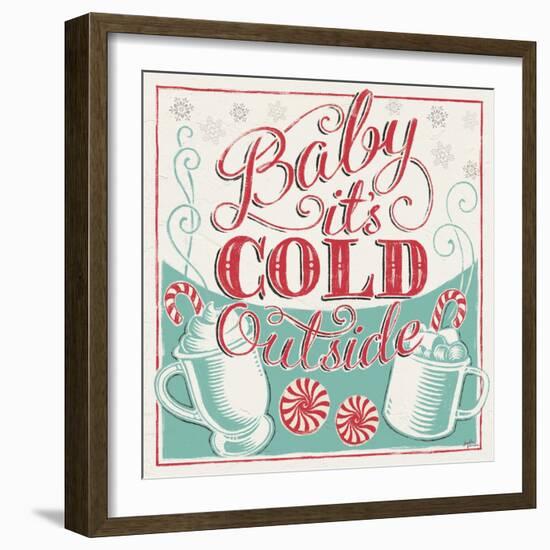 Merry Little Christmas II-Janelle Penner-Framed Premium Giclee Print