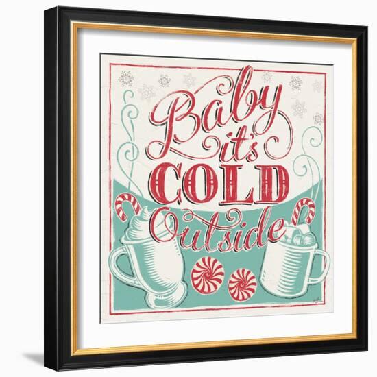 Merry Little Christmas II-Janelle Penner-Framed Premium Giclee Print