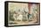 Merry Making on the Regents Birth Day, 1812, 1812-George Cruikshank-Framed Premier Image Canvas