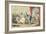 Merry Making on the Regents Birth Day, 1812, 1812-George Cruikshank-Framed Giclee Print