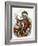 Merry Old Santa Claus, 1880s-null-Framed Giclee Print