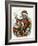 Merry Old Santa Claus, 1880s-null-Framed Giclee Print