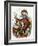 Merry Old Santa Claus, 1880s-null-Framed Giclee Print