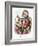 Merry Old Santa Claus, Engraved by the Artist, 1889-Thomas Nast-Framed Giclee Print