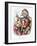 Merry Old Santa Claus, Engraved by the Artist, 1889-Thomas Nast-Framed Giclee Print