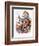 Merry Old Santa Claus, Engraved by the Artist, 1889-Thomas Nast-Framed Giclee Print