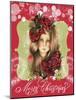 Merry Pixie Blossom - Merry Christmas-Sheena Pike Art And Illustration-Mounted Giclee Print