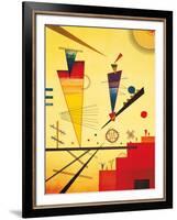 Merry Structure-Wassily Kandinsky-Framed Art Print