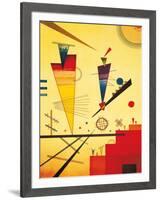 Merry Structure-Wassily Kandinsky-Framed Art Print