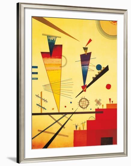 Merry Structure-Wassily Kandinsky-Framed Art Print