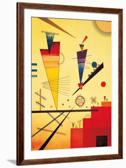 Merry Structure-Wassily Kandinsky-Framed Art Print