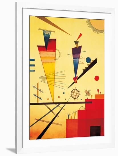 Merry Structure-Wassily Kandinsky-Framed Art Print