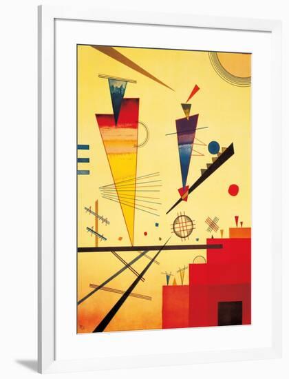 Merry Structure-Wassily Kandinsky-Framed Art Print