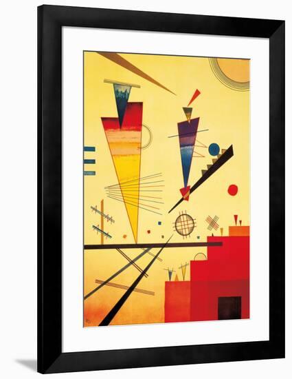 Merry Structure-Wassily Kandinsky-Framed Art Print