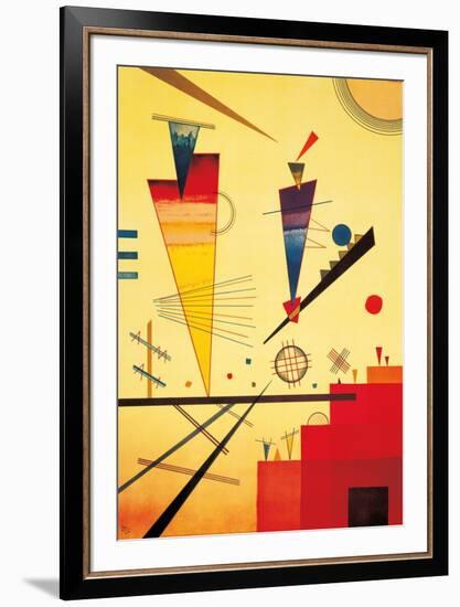 Merry Structure-Wassily Kandinsky-Framed Art Print