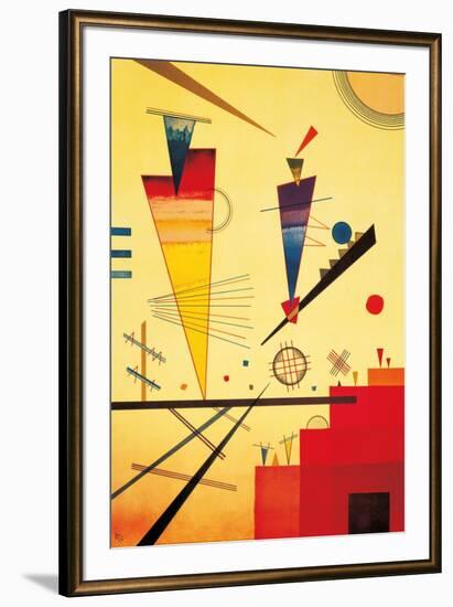 Merry Structure-Wassily Kandinsky-Framed Art Print