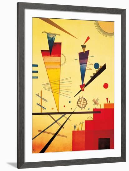 Merry Structure-Wassily Kandinsky-Framed Art Print