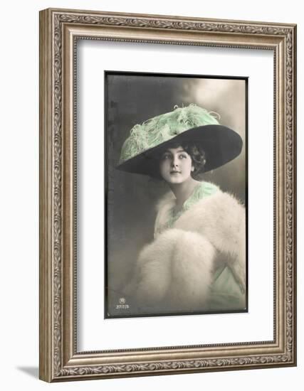 Merry Widow Hat-null-Framed Photographic Print