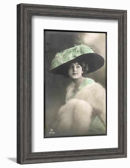 Merry Widow Hat-null-Framed Photographic Print