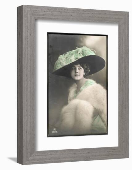 Merry Widow Hat-null-Framed Photographic Print