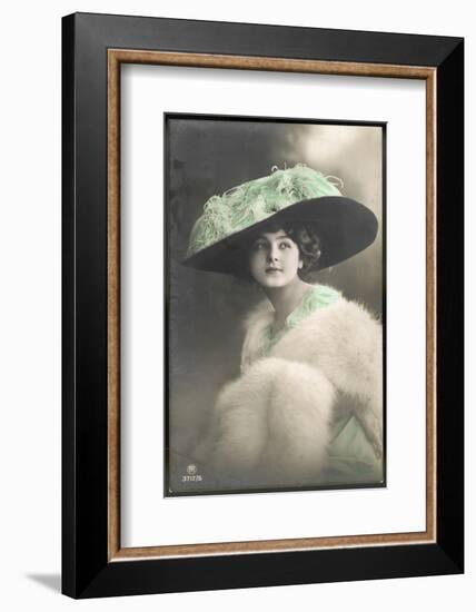 Merry Widow Hat-null-Framed Photographic Print